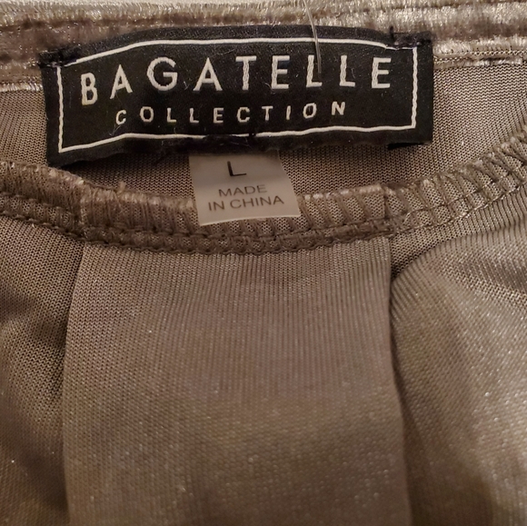 Bagatelle Crushed Velvet Cold Shoulder Top - Picture 10 of 13